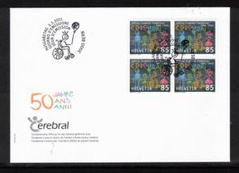 2011 FDC 4er Cerebral  aus ABO