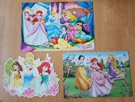 3 PUZZLE DISNEY PRINZESSINNEN (MAXI TEILE) 1 x20 & 2x24 TEIL