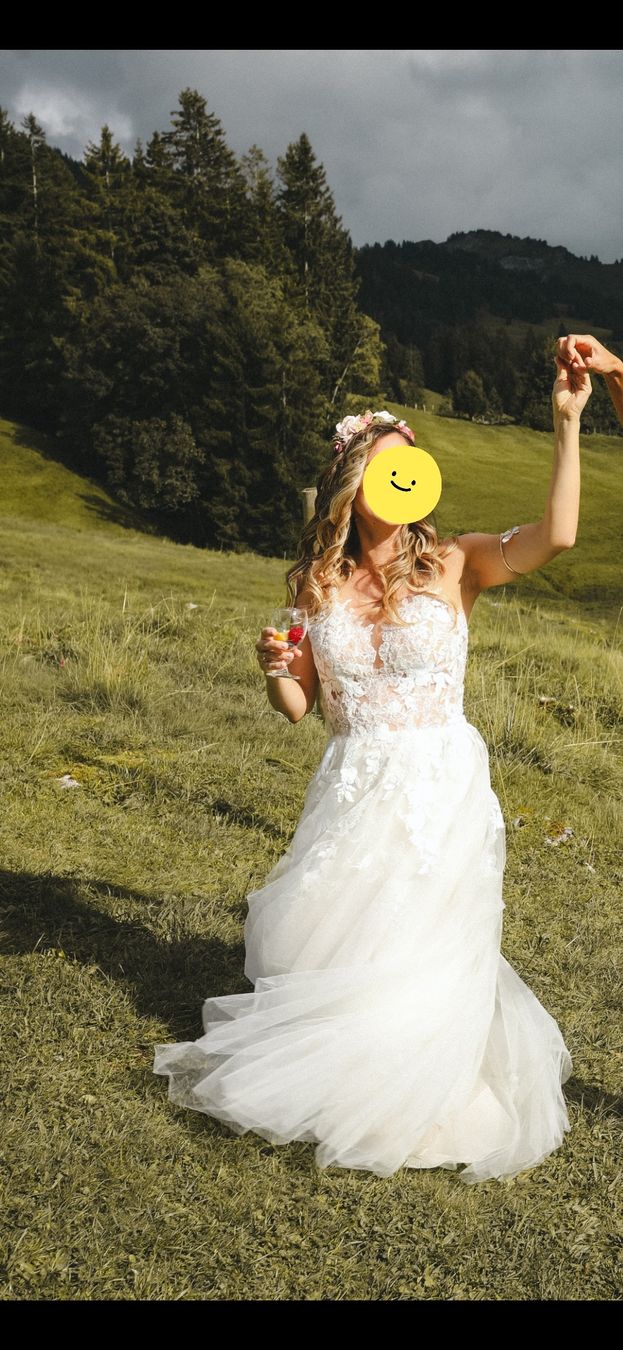 Vestiti: Hochzeitskleid , Brautkleid – Usato da Au, ZH venduto da katis8 5