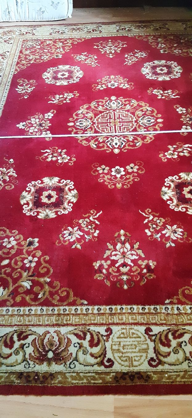 Tappetini fitness: Tapis Hera Laine vierge rouge – Usato da Courtételle venduto da Sircaya 2