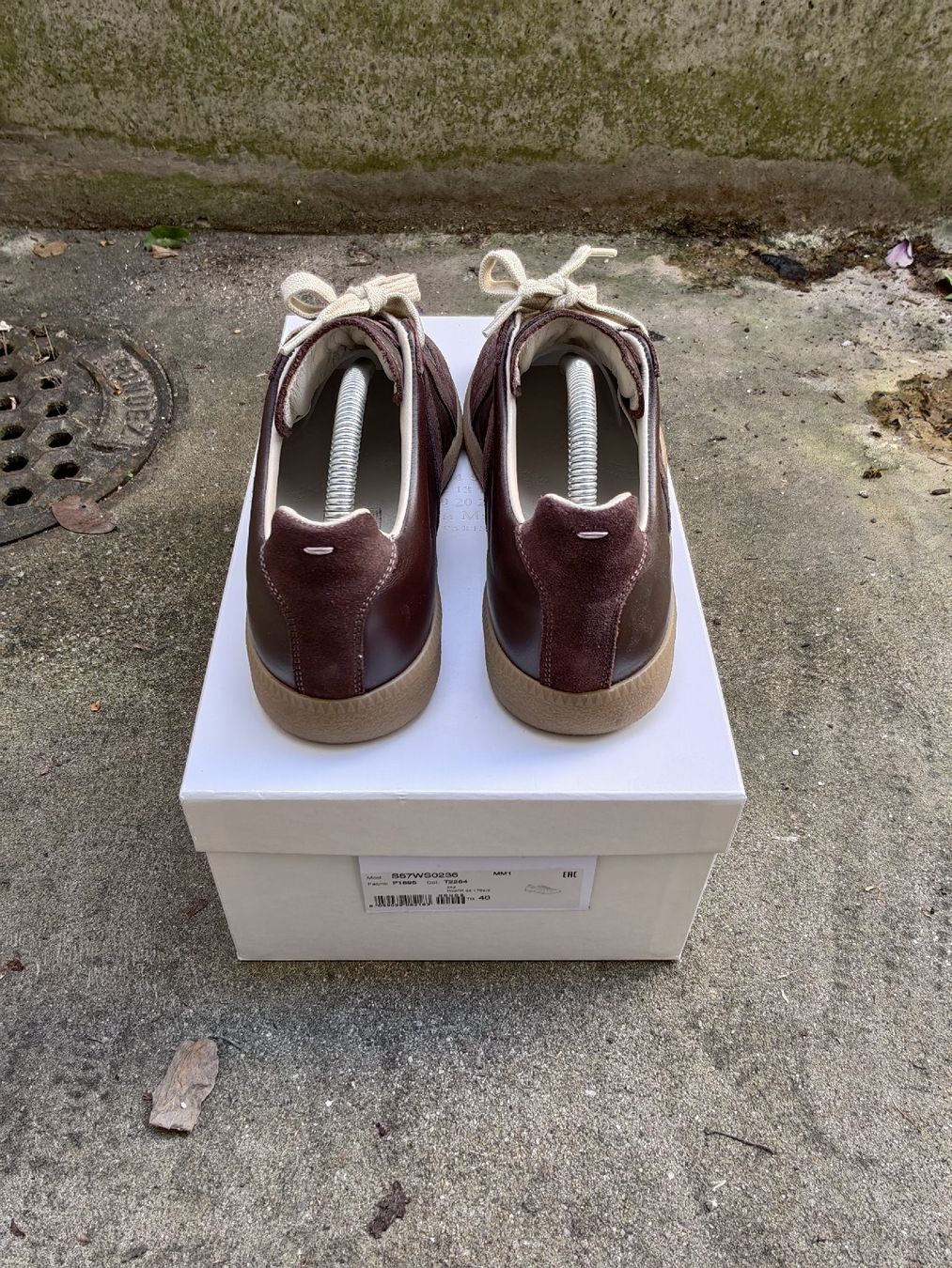 Maison Margiela Scarpe da uomo: Margiela Replica trainer brown – Nuovo (secondo la descrizione) da Herzogenbuchsee venduto da pre_h27s 4
