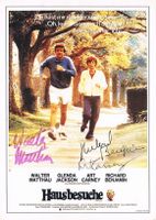 Walter Matthau Richard Benjamin & Art Carney Autogramm 10x15
