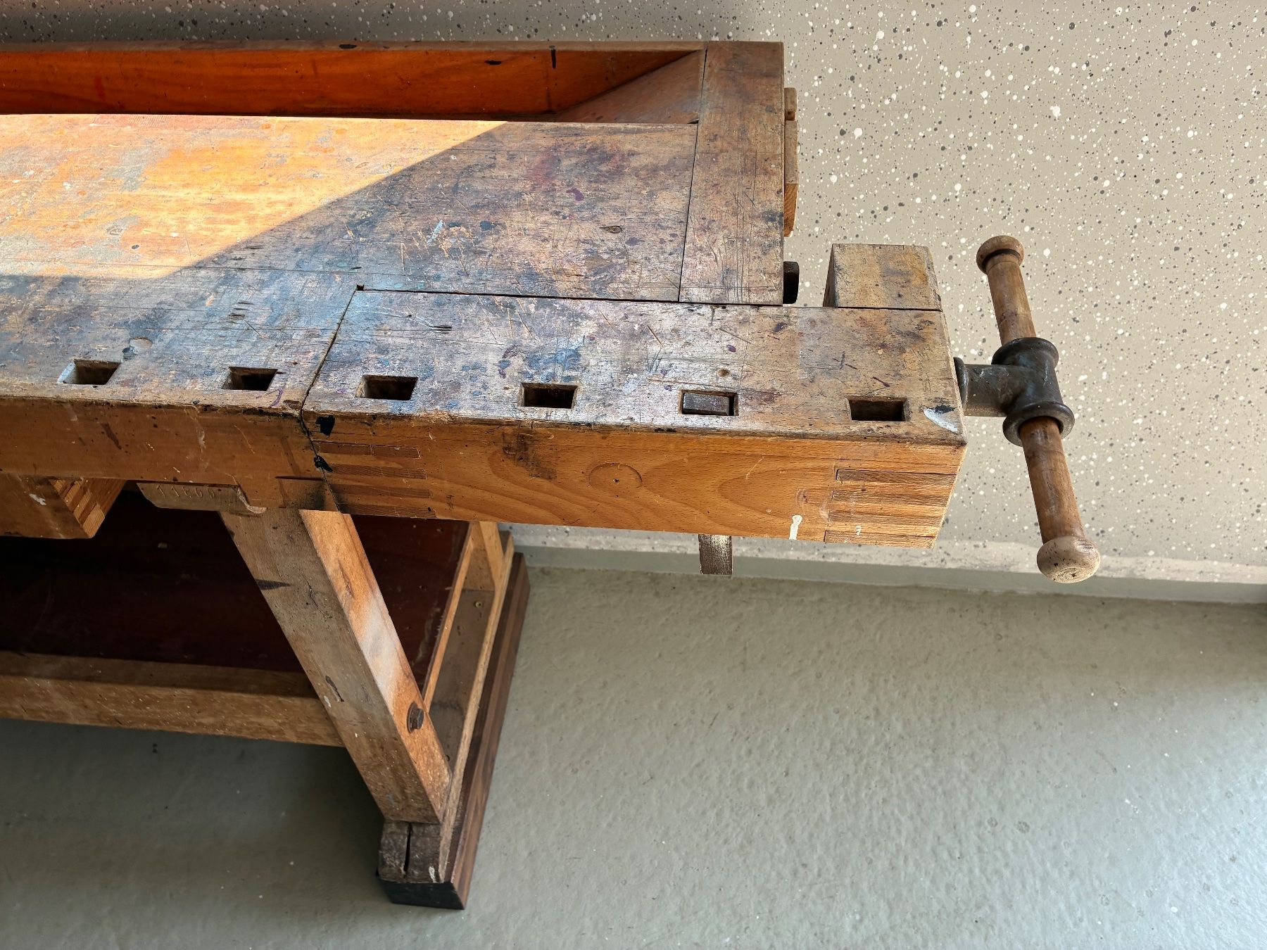 Werkbänke: Holzwerkbank antik, 160cm – Gebraucht aus Frick von sandra037 2