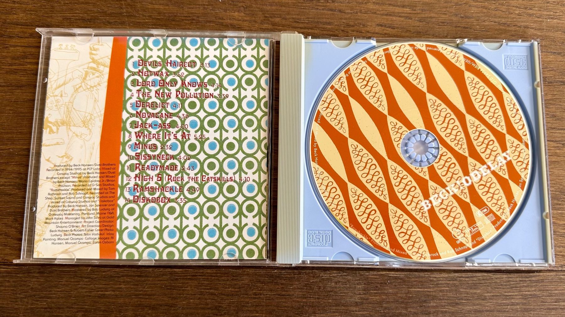 CD: Beck - Odelay - CD – Usato da Pontresina venduto da il-bain 2