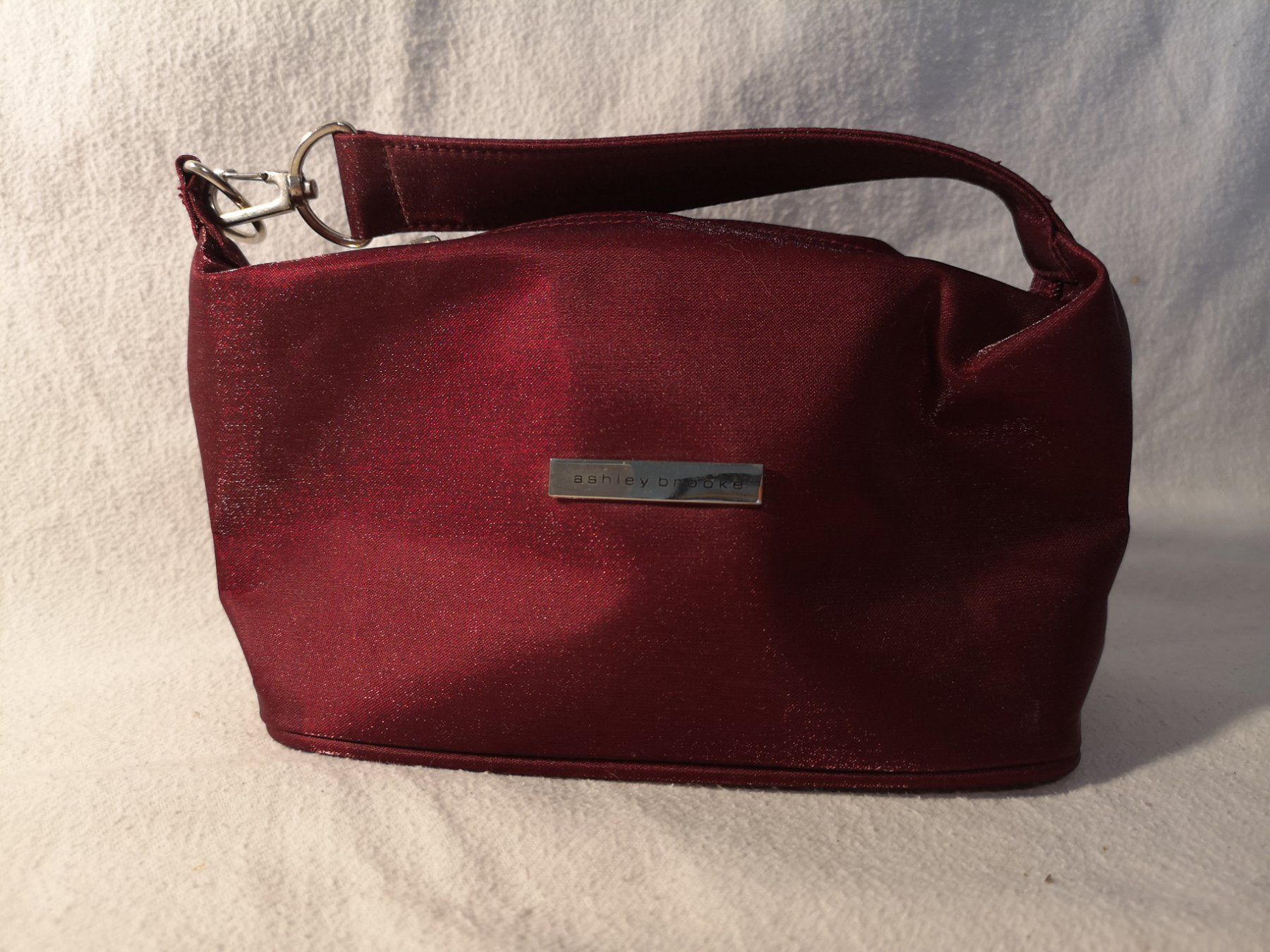 Borse da donna: Elegante Abendtasche, Barley Brooks, weinrot – Nuovo (secondo la descrizione) da Steinmaur venduto da Teddybaer14 2