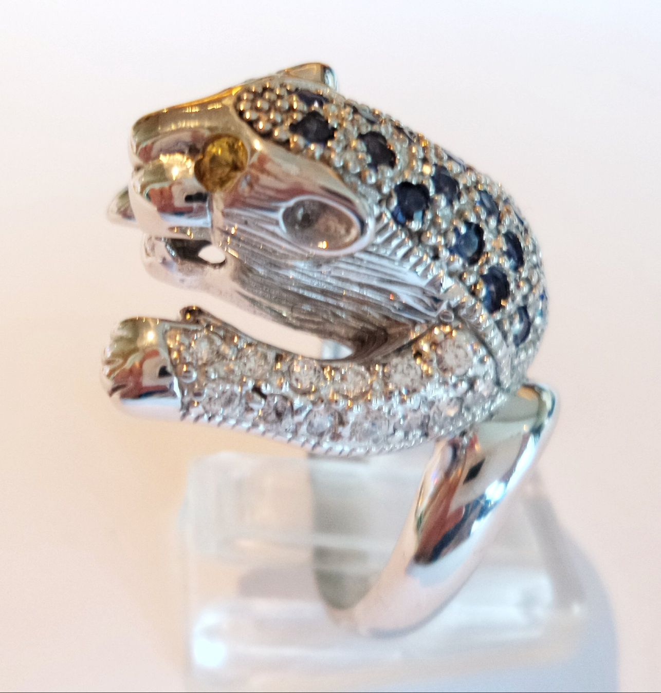 Anelli: Panther Design Ring – Nuovo (secondo la descrizione) da Zürich venduto da adriben 1