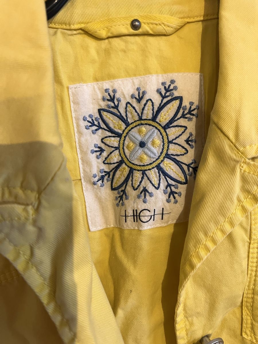 High Giacche: Jeansjacke HIGH, Gr. 36, gelb – Usato da Solothurn venduto da Brini06 1