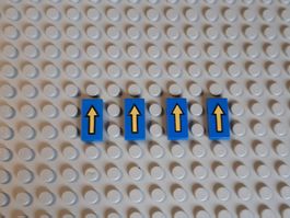 LEGO Classic Space - Bedruckte Fliesen - 3069p06 (Lot 11)