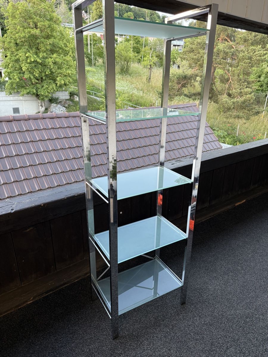 Scaffali: Elegantes Glass-Metall Regal – Usato da Gümligen venduto da Miguele_be