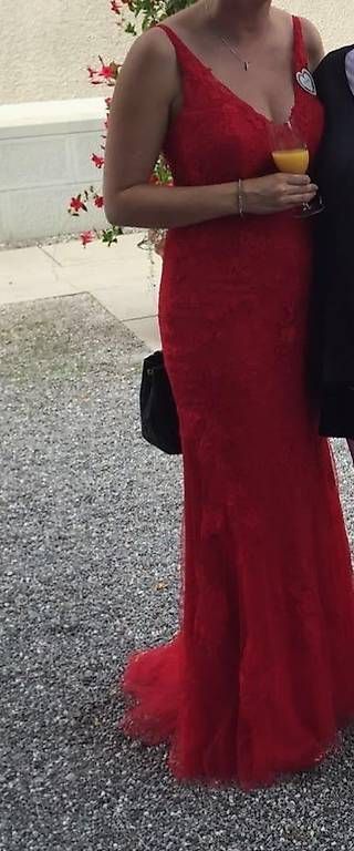 Kleider: Rotes Kleid, Abendkleid  – Gebraucht aus Berneck von Steffi654
