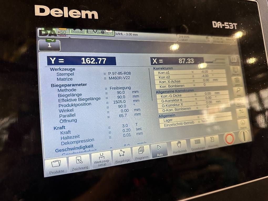 Tutte le macchine: Abkantpresse Knuth AHK V 30135 CNC – Nuovo e nell'imballaggio originale da Kestenholz venduto da hstech.ch 3