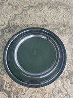 6er Set Silber Tabletts Serviertabletts Ø ca. 21cm /28.5cm