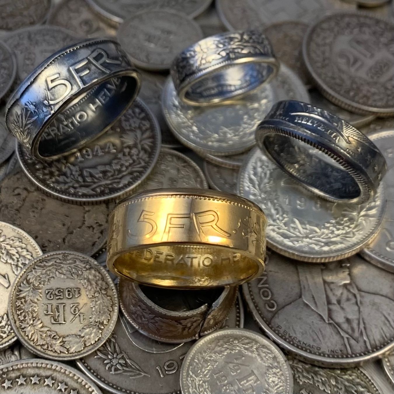 Anelli: Silberring Dr Goldig Schnägg Gr.64 – Nuovo (secondo la descrizione) da Thun venduto da Svonskj 3