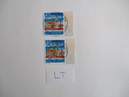 Voll Letzttagsstempel der Poststelle 2542 Pieterlen