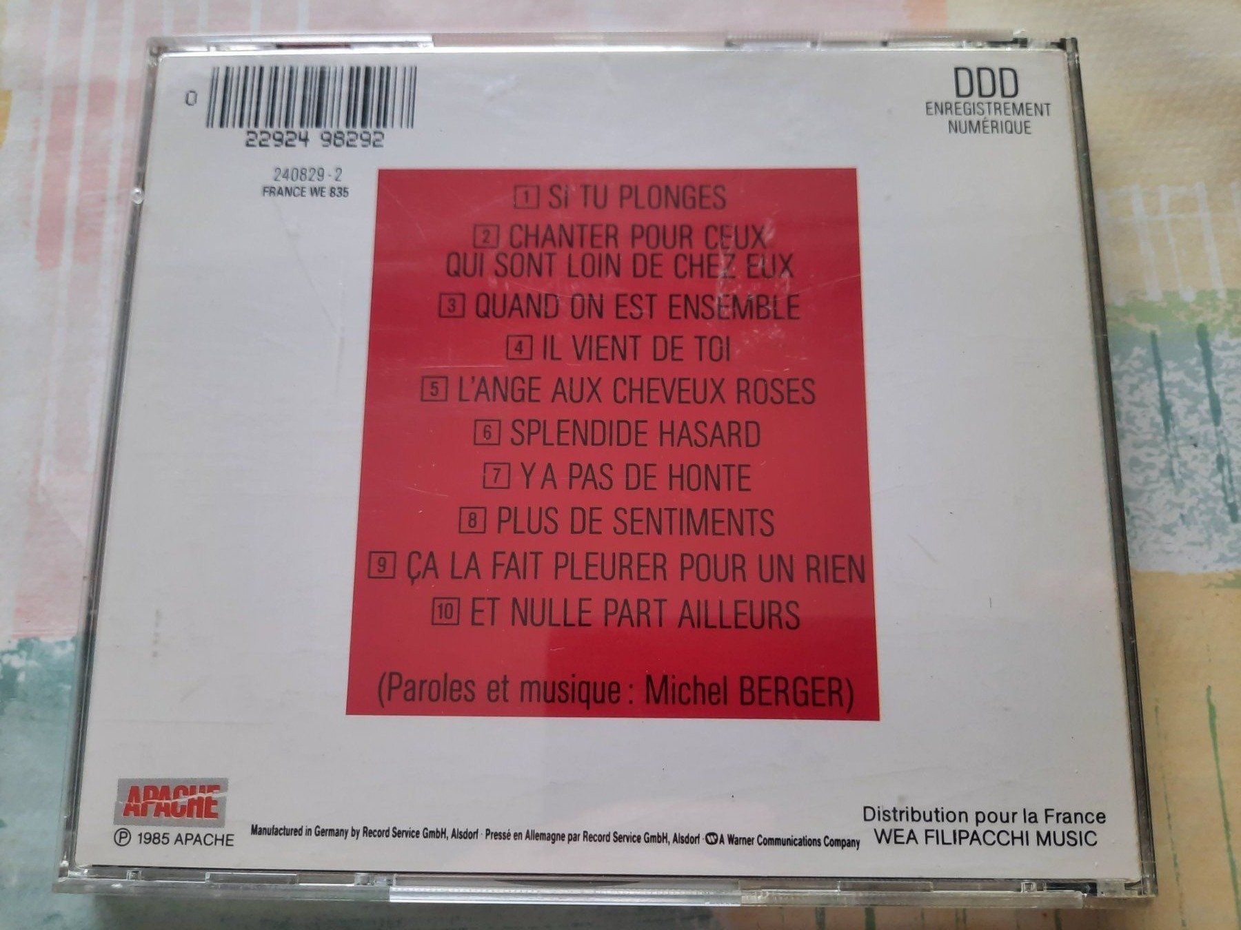CDs: CD Michel Berger - Différences – Gebraucht aus Pully von bro_n52j 1