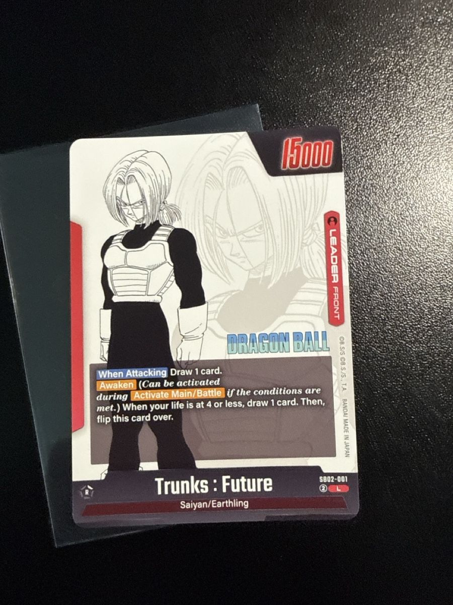 Bandai Cartes à collectionner: Trunks Future SB02-001 – Neuf (Voir description) à Dübendorf par godpack 3