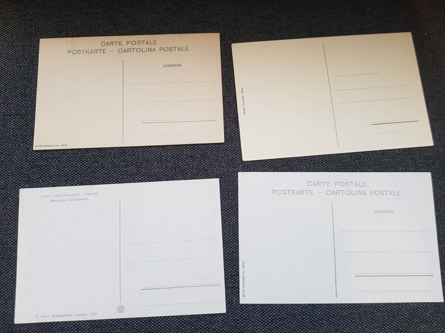 Cartoline postali: Ansichtskarten Luzern – Nuovo (secondo la descrizione) da Weinfelden venduto da michaelino 4