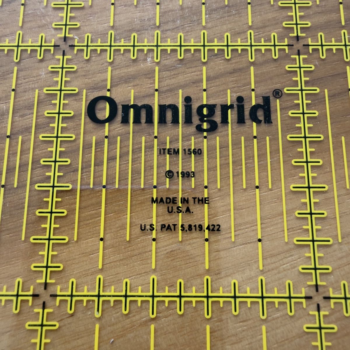 Sonstiges Schreiben & Zeichnen: Hochwertige Omnigrid Patchwork-& Quilt-Lineale im Set - Zoll – Gebraucht aus Merenschwand von stardust.12 4