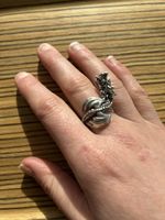 Ring Silber 925 Drache