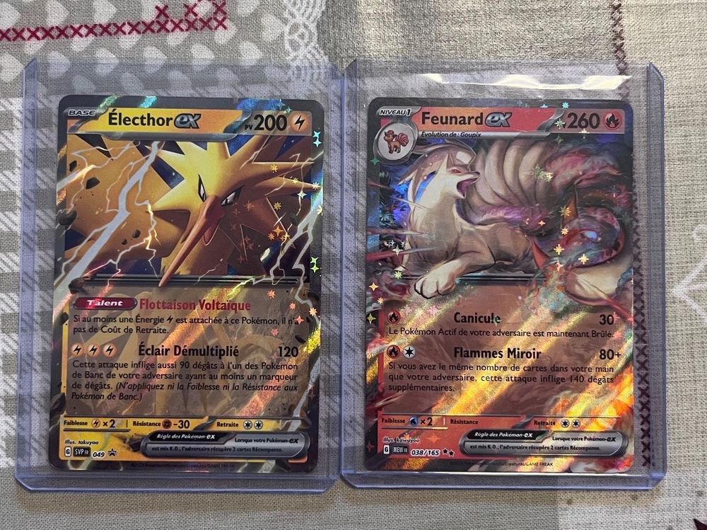 Feunard Ex 38/165 - Ultraboost X Écarlate Et Violet 3.5-151 Coffret De 10 Cartes Pokémon Françaises