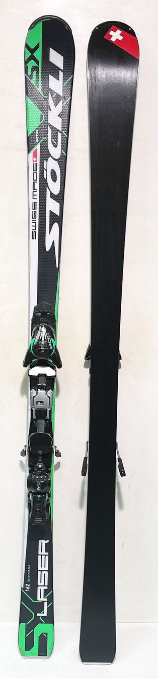 Stöckli Sci: Stöckli LASER SX  162 cm; mit Platte – Usato da Brüttisellen venduto da SkiverkaufStepan 1
