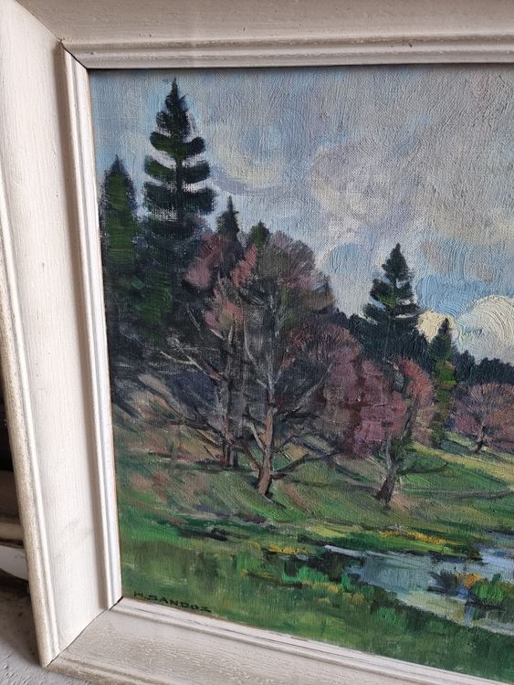 Henry Sandoz 19191994 Gemälde Kaufen auf Ricardo