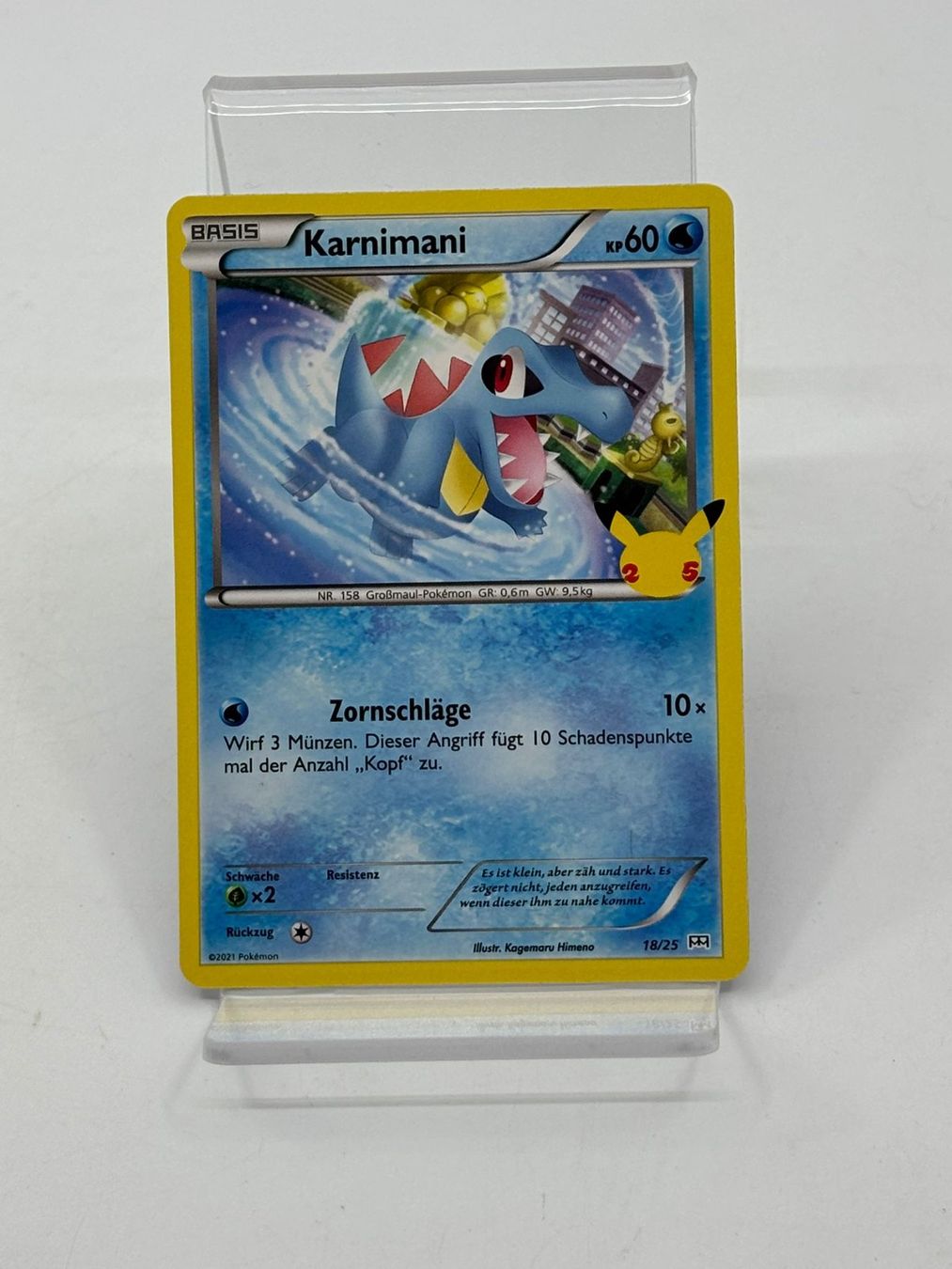 Pokémon Carte collezionabili: Pokemon Karnimani 18/25 – Usato da Herisau venduto da Pokemon2026