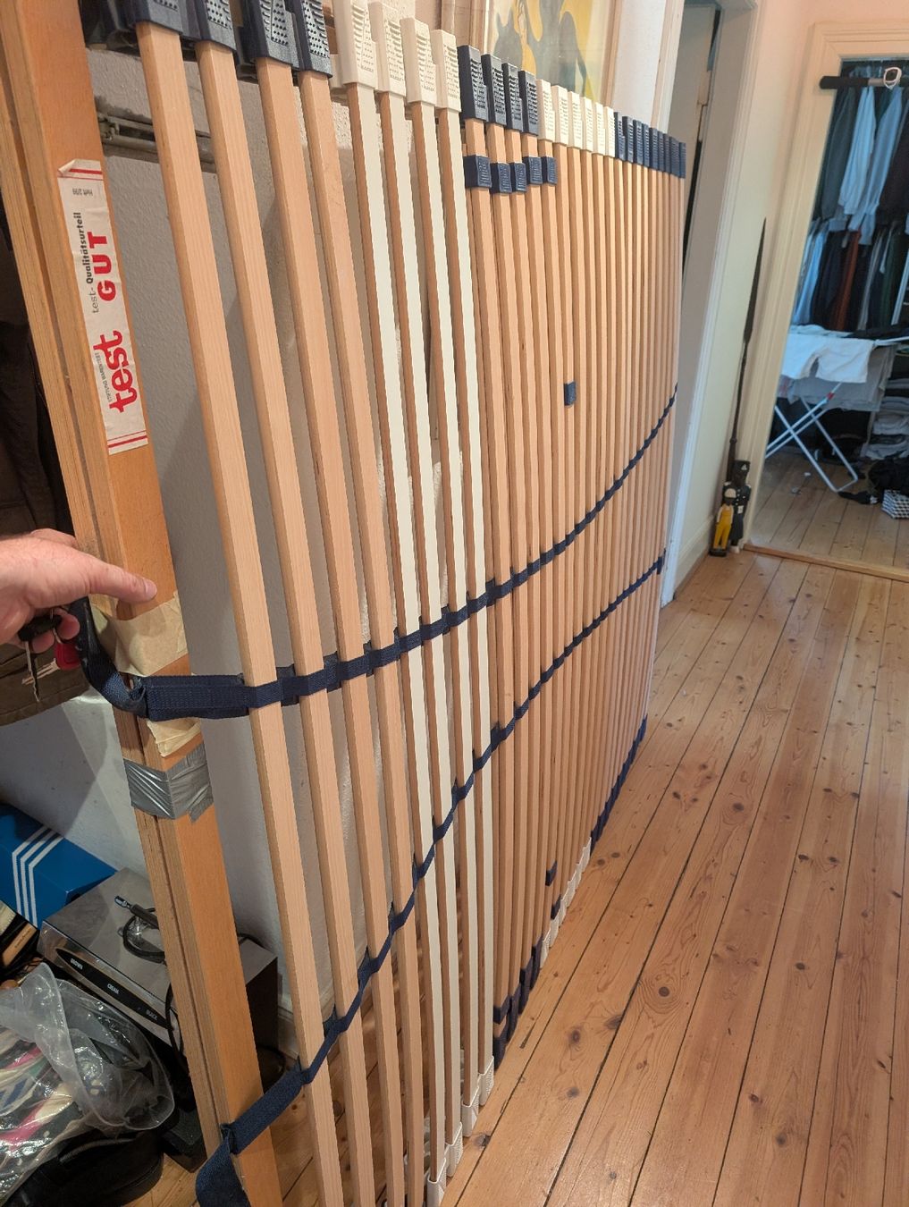 Reti a doghe: Hochwertiger Lattenrost SUPERFLEX K+F 160x200 cm – Usato da Zürich venduto da Gilli01 3