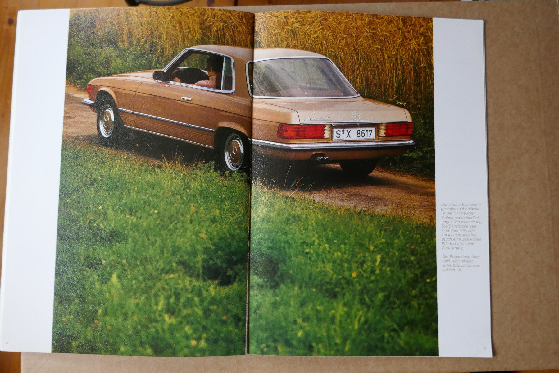 Mercedes-Benz Documents: 350SL C    Originalprospekt – D'occasion à Madiswil par ML911 4