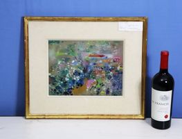 Fred Frits Klein 1898-1990, Zeichnung/Aquarell auf Papier