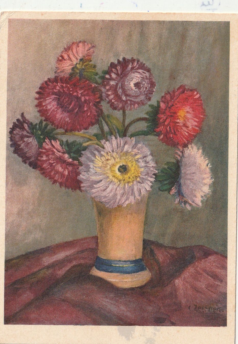 Cartes postales: Blumenkarte – D'occasion à Lumbrein par made02