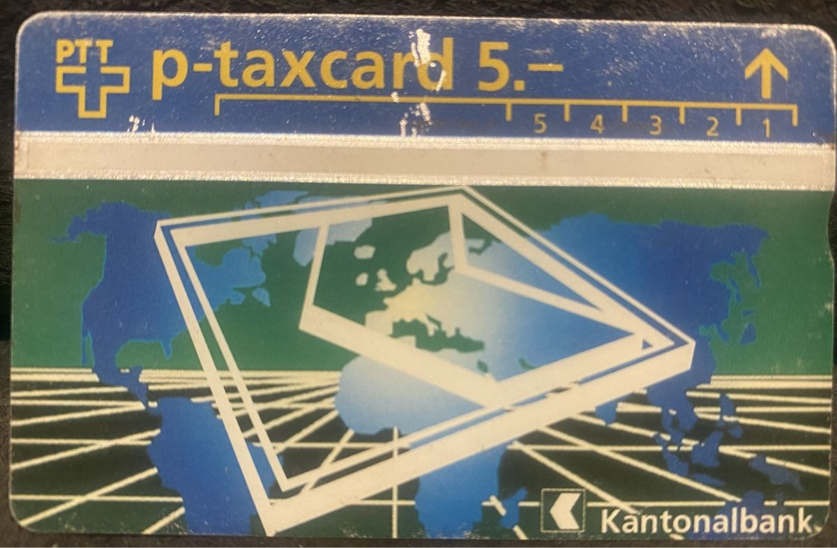 Schede telefoniche: P-taxcard – Usato da Lausanne venduto da babacard10