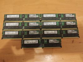 Kingston 7x32 224GB 2Rx4 PC4-2133P-R DDR4 Registered ECC