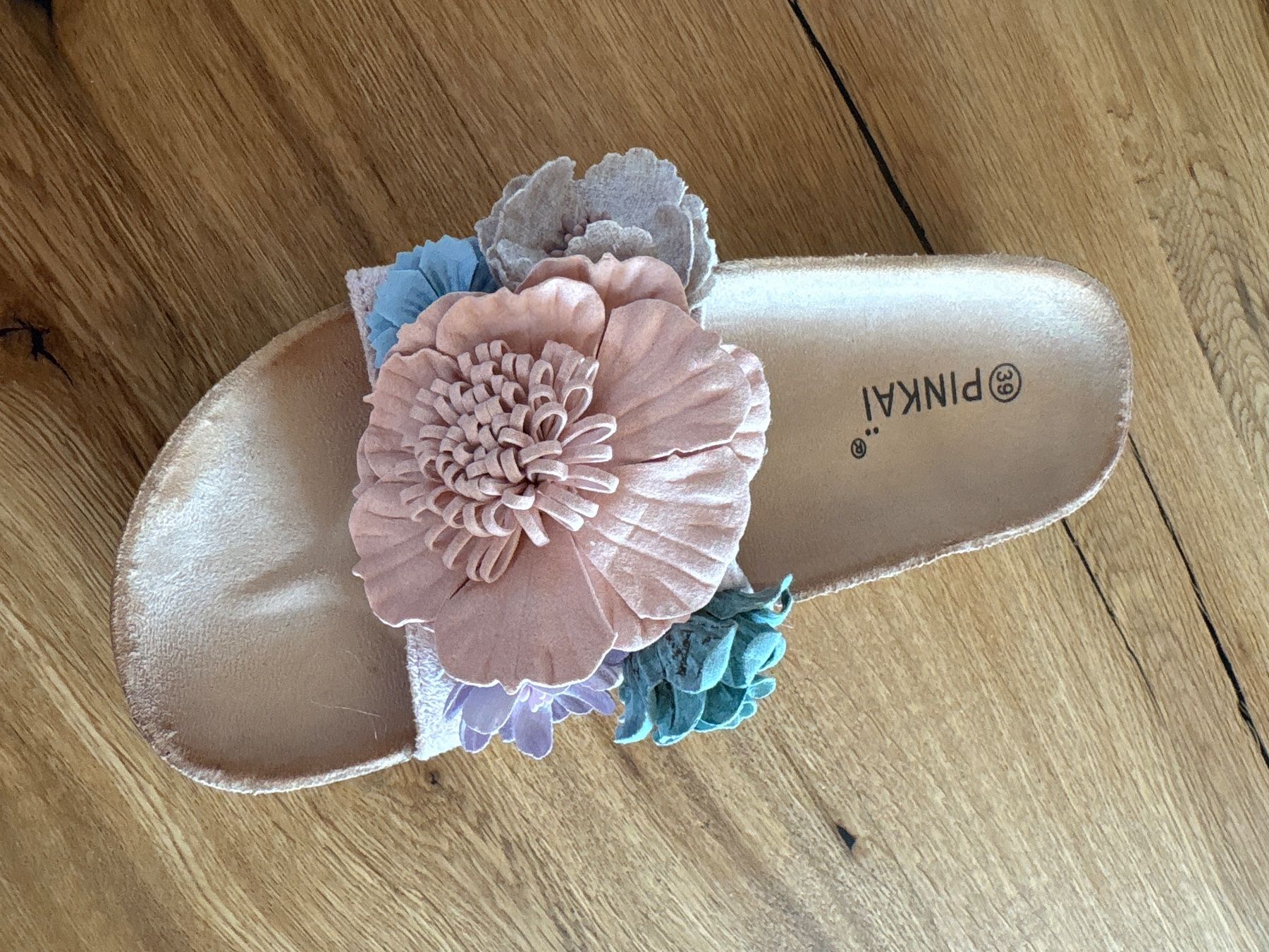 Scarpe da donna: Pantoletten Blumen Grösse 39  Pinkai – Usato da Beatenberg venduto da Rose406 2