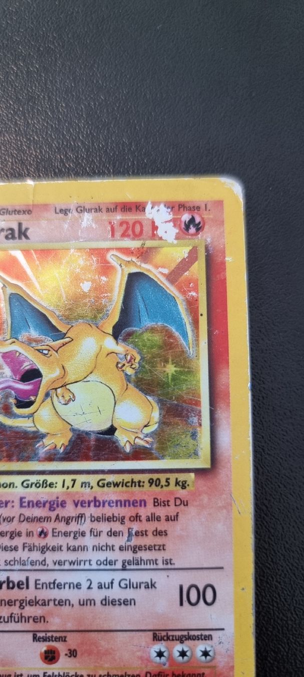 Pokémon Carte collezionabili: Glurak Holo Base Set unlimited 4/102 – Usato da Mellingen venduto da Nowl 2