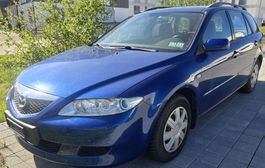 Mazda 6 Kombi blau gebrauchter Zustand