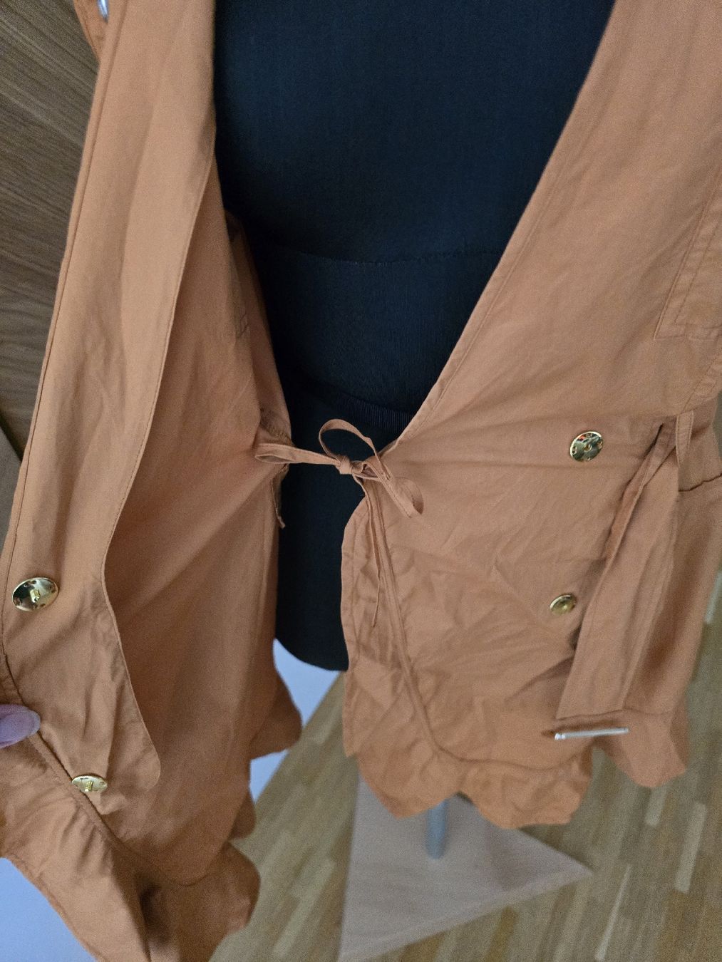Pinko Vestiti: Pinko Kleid, Orange, Wickeloptik – Usato da Zürich venduto da ale_bg2x 8