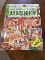 Mein lustiges Wimmel-Puzzle-Buch Bauernhof 5 Puzzles