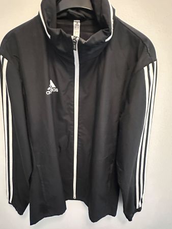 Adidas Regenjacke schwarz mit Kapuze Grösse S gebraucht