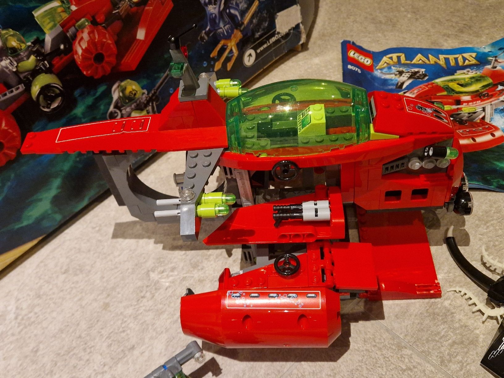 Lego Kit di costruzioni: Lego Atlantis 8075 Neptune Carrier – Usato da Henau venduto da ale_bc8n 5