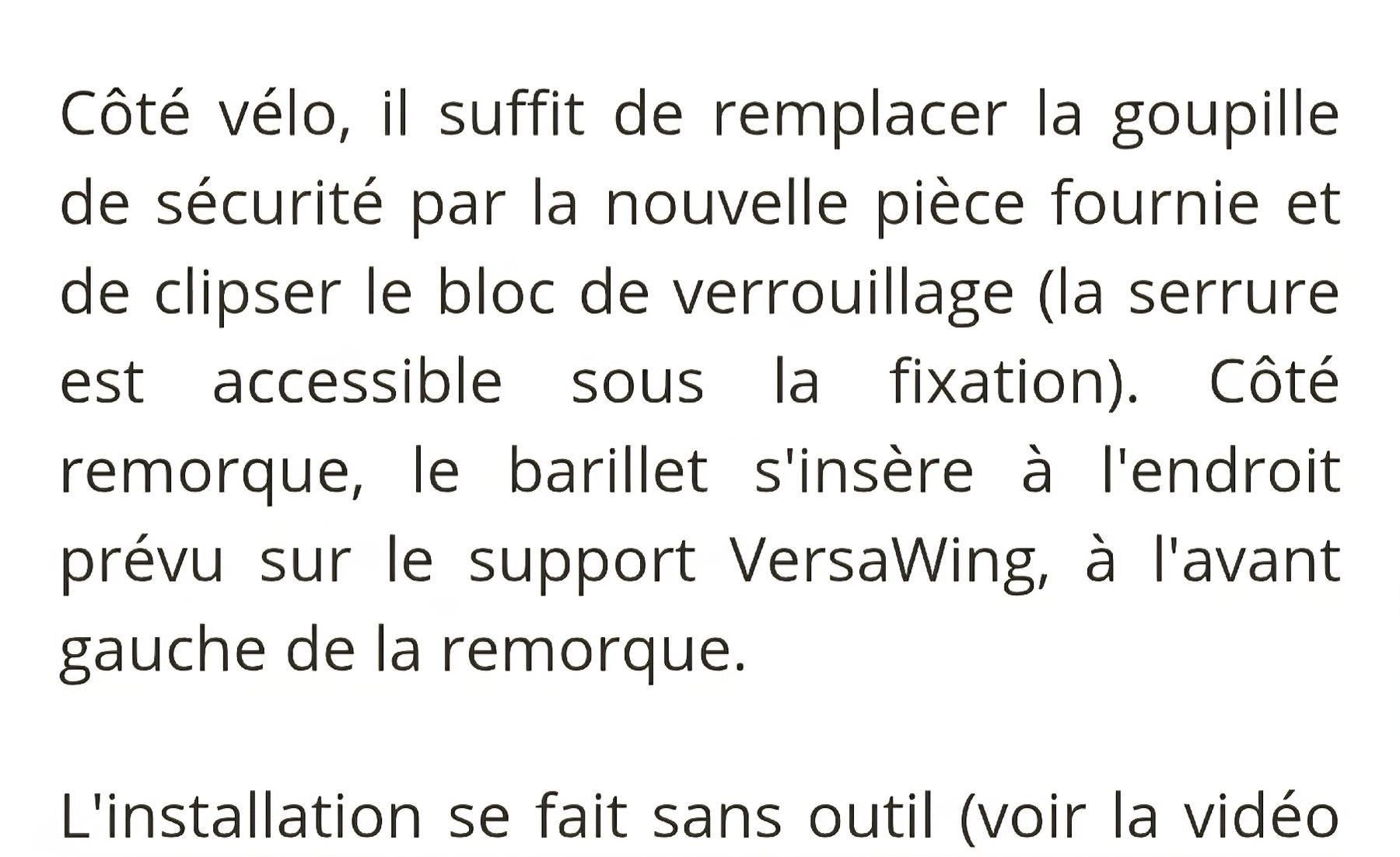 Fixations: Anti-vol pour poussette chariot – D'occasion à Borex par mab_28bf 5