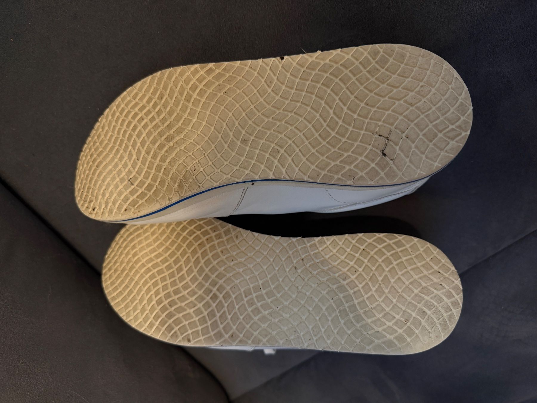 Herrenschuhe: Weisse Herren Sneakers - Leder – Gebraucht aus Hünenberg von Chico1 2