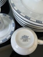 "Elite" Kaffeeset blau / Dessert (Retsch Porzellan)