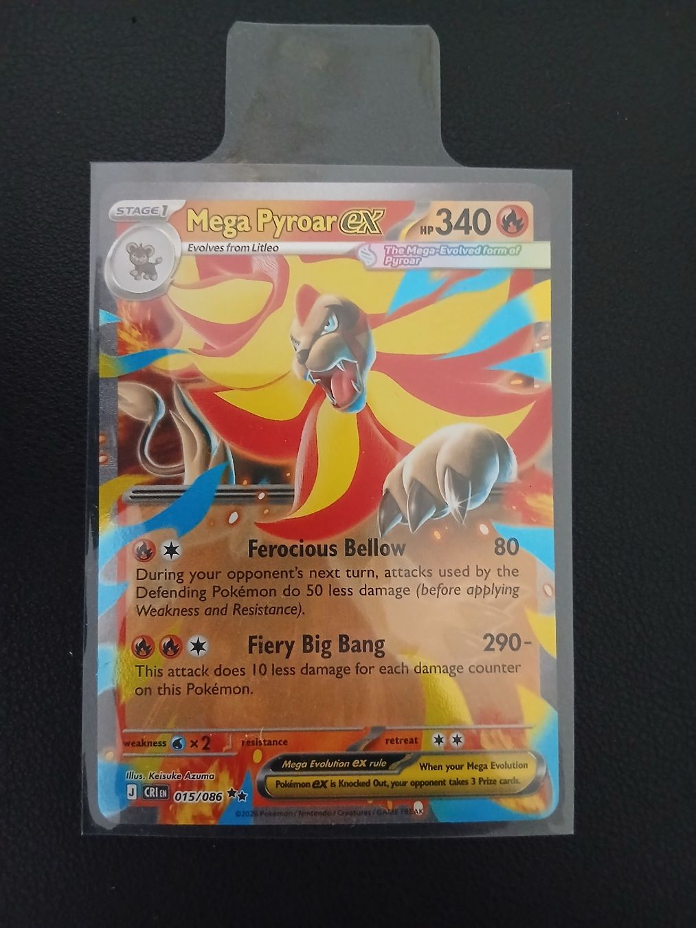 Pokémon Sammelbilder & Trading cards: Chaos Rising Mega Pyroar ex Pokémon Englisch – Neu (gemäss Beschreibung) aus Regensdorf von Baba_Basar 2