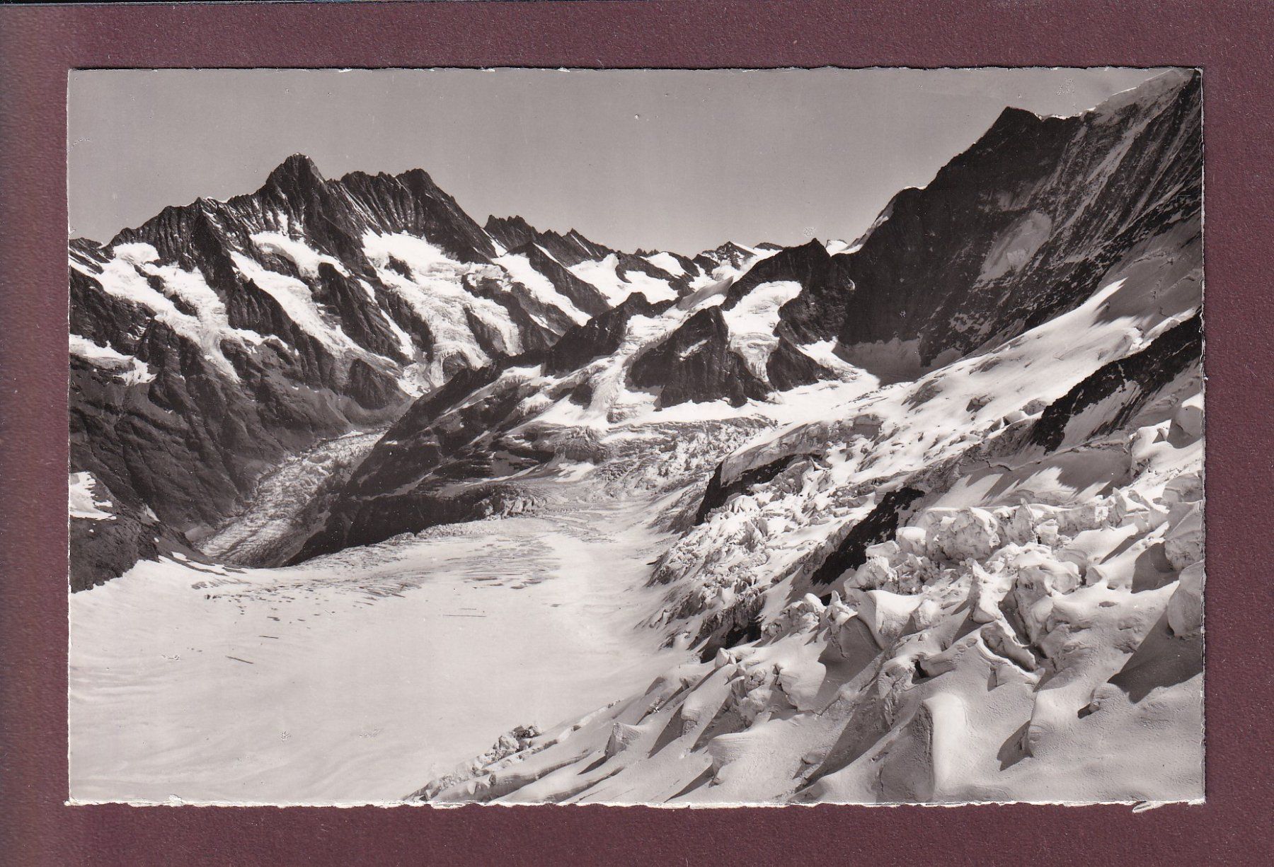 Ansichtskarten: Jungfraubahn - STATION EISMEER - Schreckhörner – Gebraucht aus Pully von nicecards