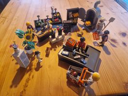Vier Migros Playmobil Sets 2024