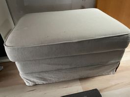 Hocker / Tchibo / beige