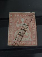 Strubel 15 Rappen Balkenstempel Oberkulm  Nr 24 / 15 rp