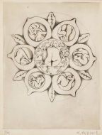 HOFKUNST, ALFRED, handsignierte Radierung