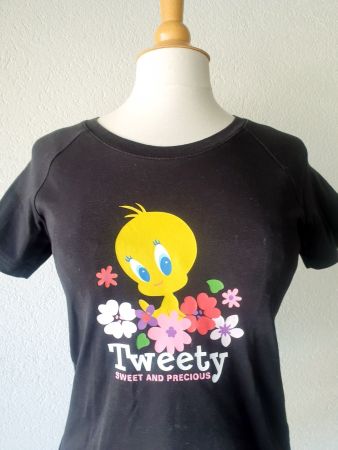 T-SHIRT TWEETY S 36 PULLOVER TUNIKA TOLL ZU JEANS ROCK